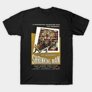 Classic Sci-Fi Movie Poster - The Incredible Shrinking Man T-Shirt